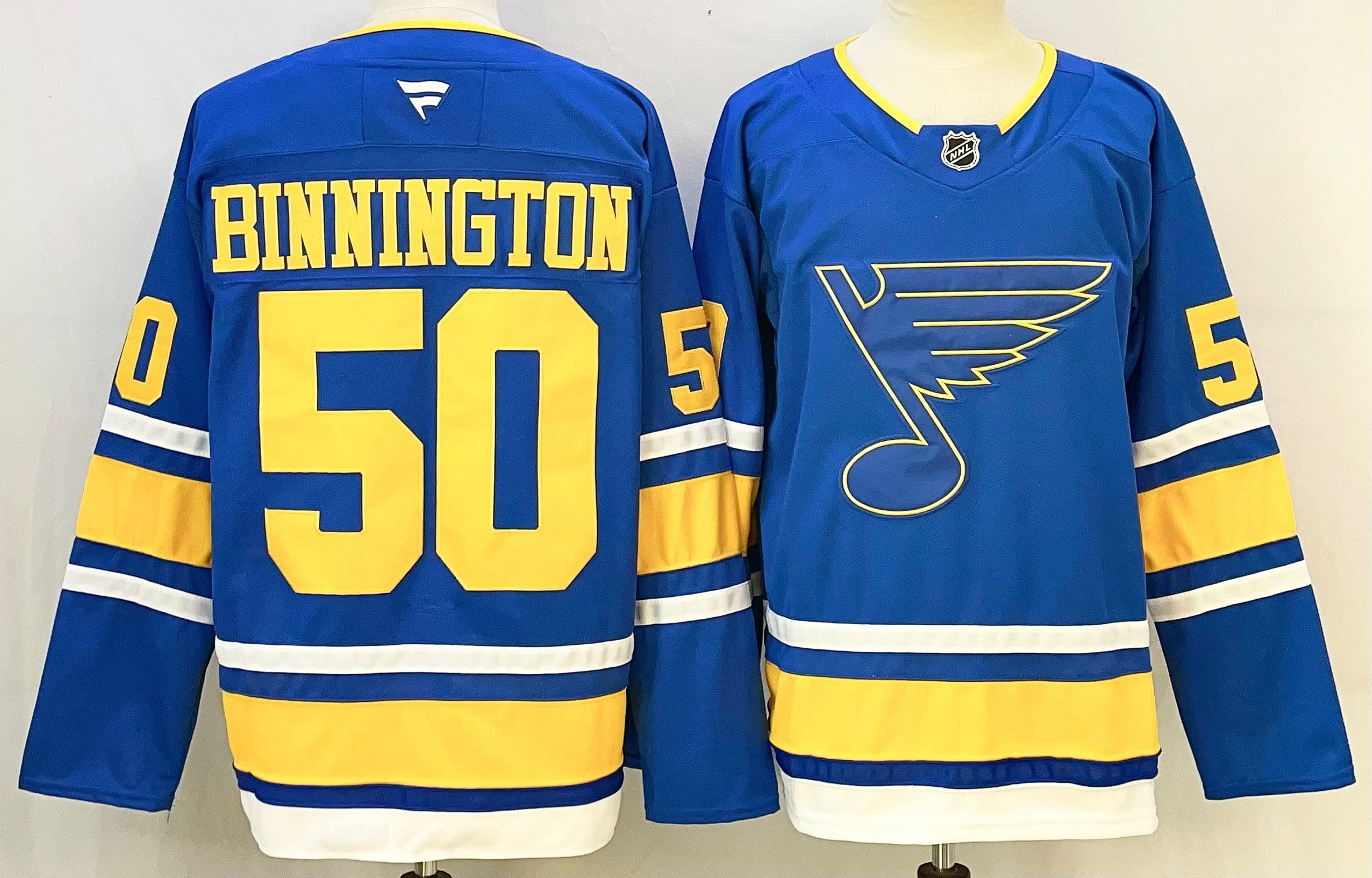 Men St.Louis Blues #50 Binnington Blue 2026 Adidias NHL Jersey style 001->st.louis blues->NHL Jersey